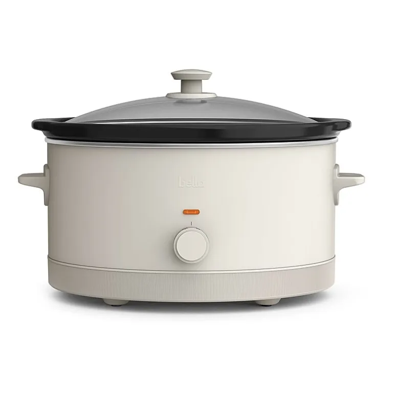 bella 6Qt Manual Slow Cooker, Fits-anywhere™ kitchenware