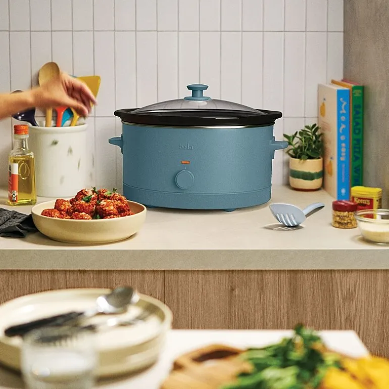 bella 6Qt Manual Slow Cooker, Fits-anywhere™ kitchenware
