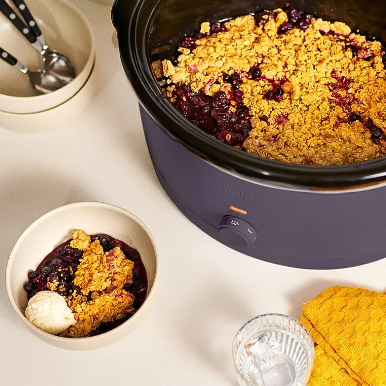 bella 6Qt Manual Slow Cooker, Fits-anywhere™ kitchenware