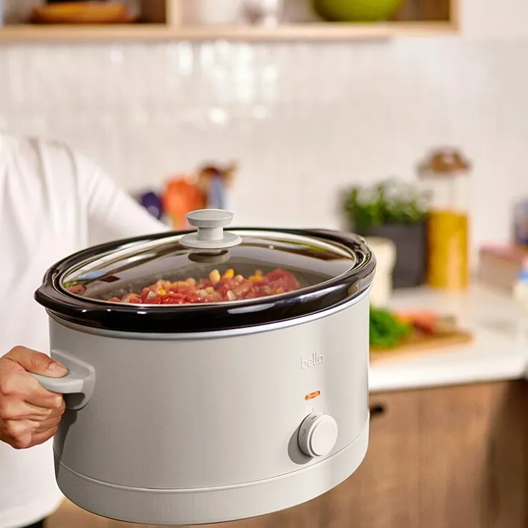 bella 6Qt Manual Slow Cooker, Fits-anywhere™ kitchenware