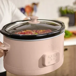 bella 6qt Programmable Slow Cooker, Fits-anywhere™ kitchenware