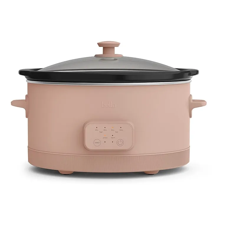 bella 6qt Programmable Slow Cooker, Fits-anywhere™ kitchenware