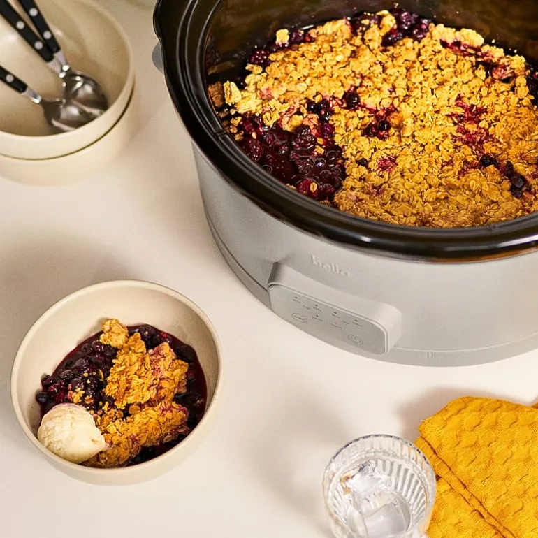 bella 6qt Programmable Slow Cooker, Fits-anywhere™ kitchenware