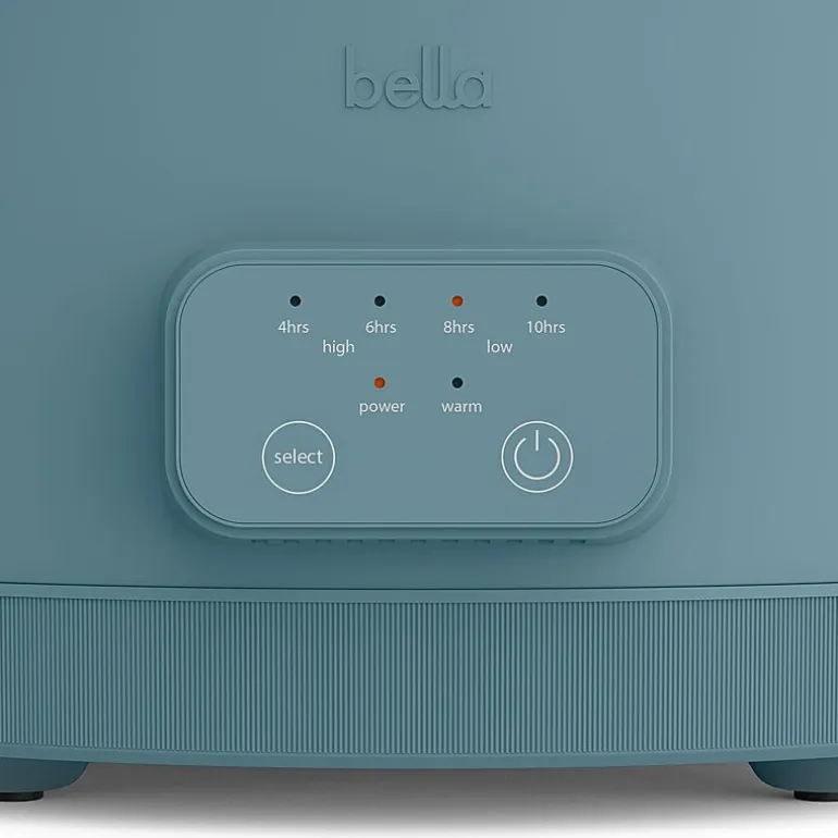 bella 6qt Programmable Slow Cooker, Fits-anywhere™ kitchenware
