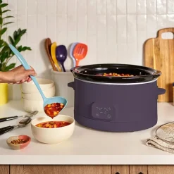 bella 6qt Programmable Slow Cooker, Fits-anywhere™ kitchenware
