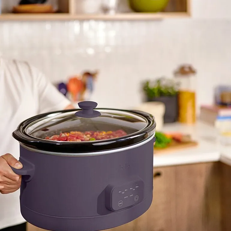 bella 6qt Programmable Slow Cooker, Fits-anywhere™ kitchenware