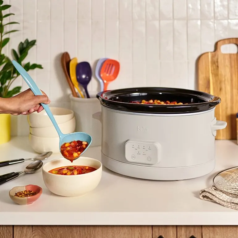 bella 6qt Programmable Slow Cooker, Fits-anywhere™ kitchenware