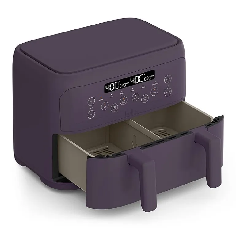 bella 4Qt Trizone Air Fryer, Fits-anywhere™ kitchenware