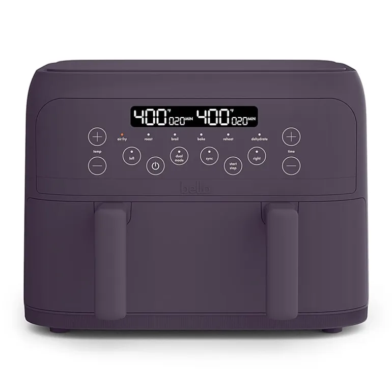 bella 4Qt Trizone Air Fryer, Fits-anywhere™ kitchenware