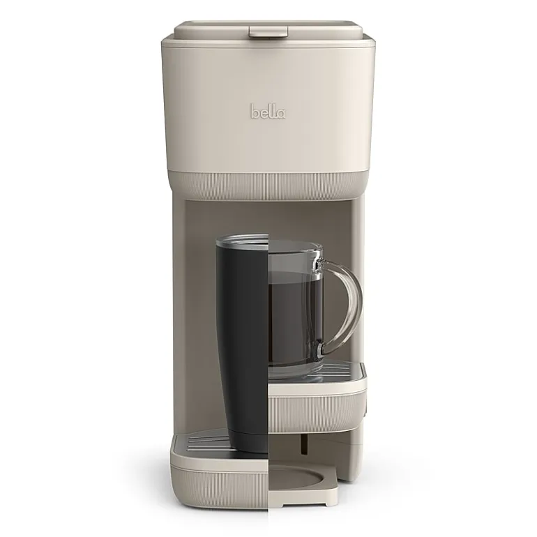 bella Single-Serve Coffee Maker, Fits-anywhere™ kitchenware