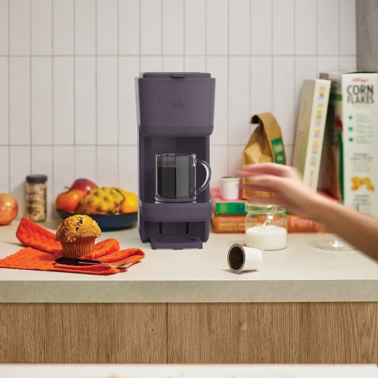 bella Single-Serve Coffee Maker, Fits-anywhere™ kitchenware