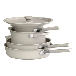 bella StoreMore Fits-anywhere Ceramic 9-pc. Cookware Set