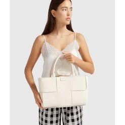 Belle & Bloom Womens Long Way Home Woven Tote