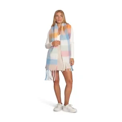 Belle & Bloom Womens Vail Checkered Scarf