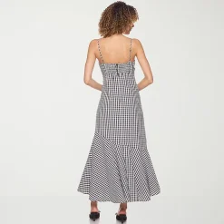 belle vie Womens Midi Scoop Neck Sleeveless Maxi Dress