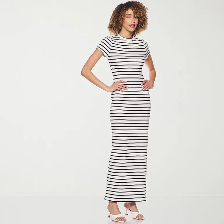 belle vie Womens Short Sleeve Shirt Dress