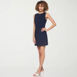 belle vie Womens Sleeveless Wrap Dress