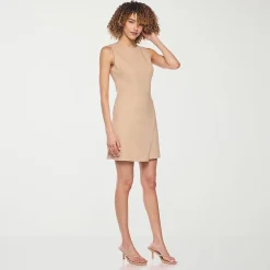 belle vie Womens Sleeveless Wrap Dress