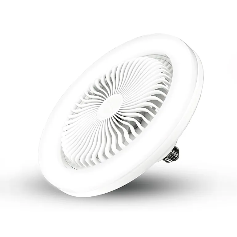 Bell + Howell Socket Air Infoor White With Remote Control And Rgb Colors Ceiling Fan