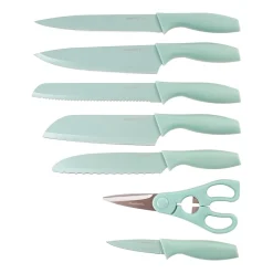 BergHOFF Leo Stainless Steel 8-pc. Universal Knife Block Set