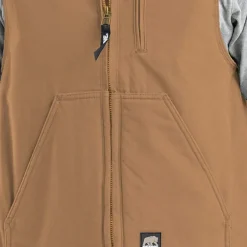 Berne Canyon Sherpa Lined Mens Fleece Lined Heavyweight Big and Tall Fleece Vest