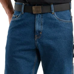 Berne Heritage Lined Dungaree Mens Regular Fit Straight Leg Carpenter Jean