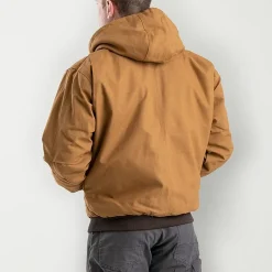 Berne Heritage Mens Hooded Heavyweight Big and Tall Work Jacket