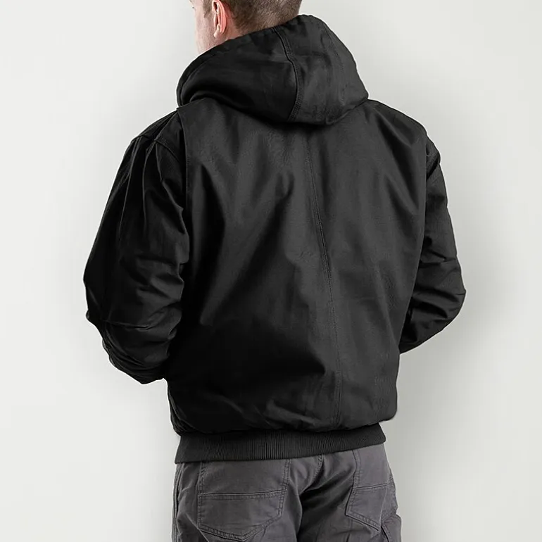 Berne Heritage Mens Hooded Heavyweight Big and Tall Work Jacket
