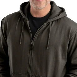 Berne Heritage Thermal Lined Mens Hooded Long Sleeve Sweatshirt