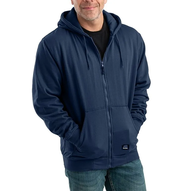 Berne Heritage Thermal Lined Mens Hooded Long Sleeve Big and Tall Sweatshirt