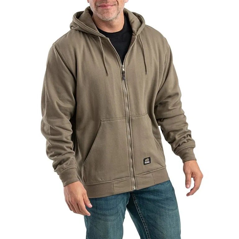 Berne Heritage Thermal Lined Mens Hooded Long Sleeve Big and Tall Sweatshirt