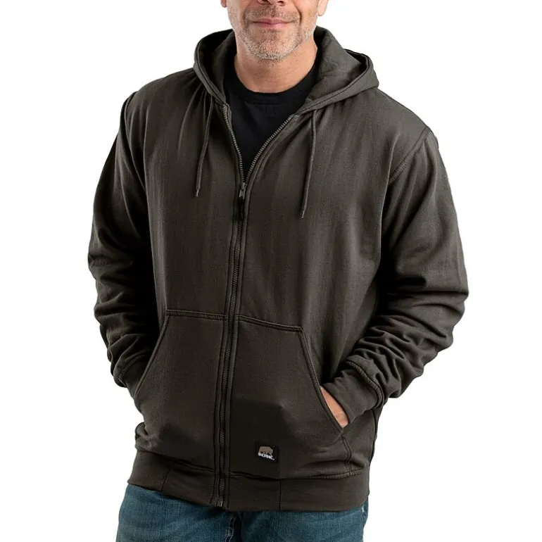 Berne Heritage Thermal Lined Mens Hooded Long Sleeve Big and Tall Sweatshirt