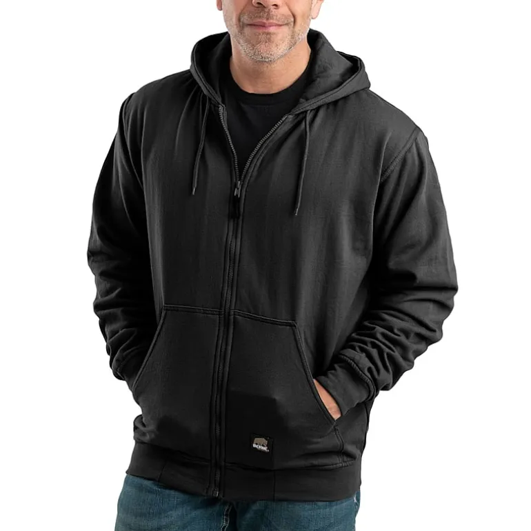 Berne Heritage Thermal Lined Mens Hooded Long Sleeve Big and Tall Sweatshirt