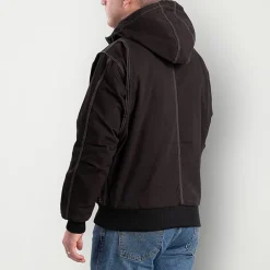 Berne Modern Mens Hooded Heavyweight Big and Tall Work Jacket