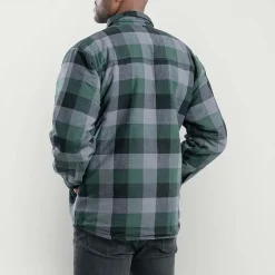 Berne Timber Flannel Shirt Mens Midweight Big and Tall Work Jacket