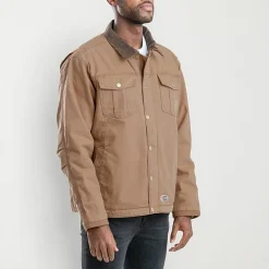 Berne Vintage Washed Sherpa Mens Heavyweight Big and Tall Work Jacket