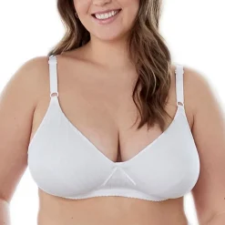 Bestform Striped Wireless Cotton Bra with Lightly-Lined Cups-5006248