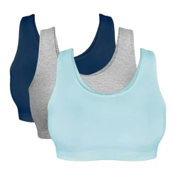 Bestform Tank Style Cotton Comfort Bra 3pk - 5009012PP