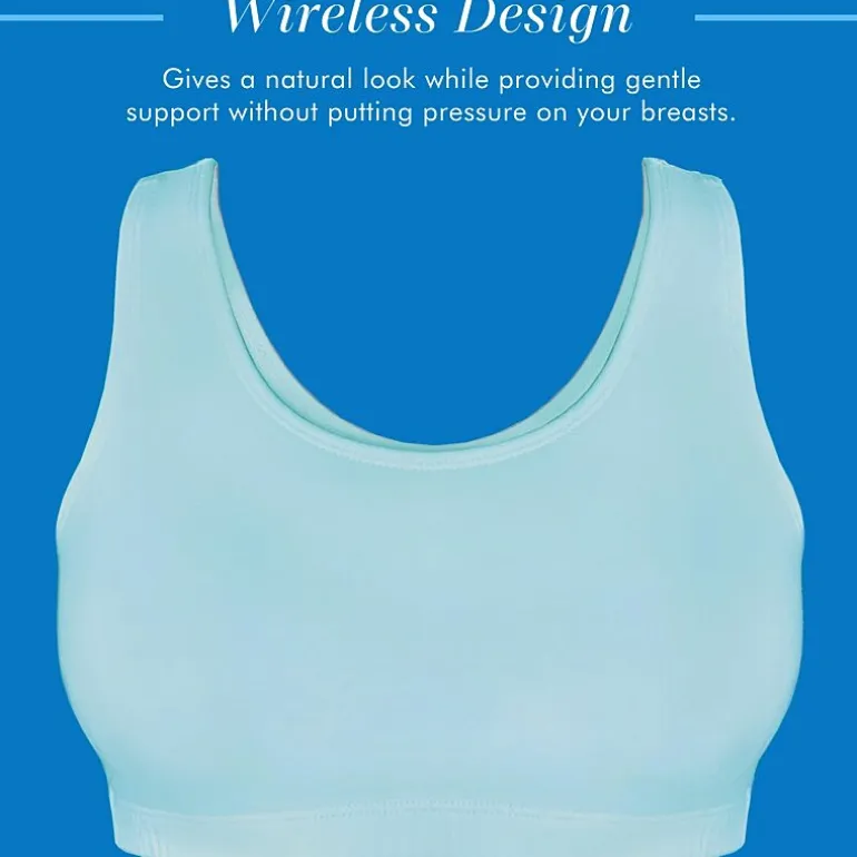 Bestform Tank Style Cotton Comfort Bra 3pk - 5009012PP