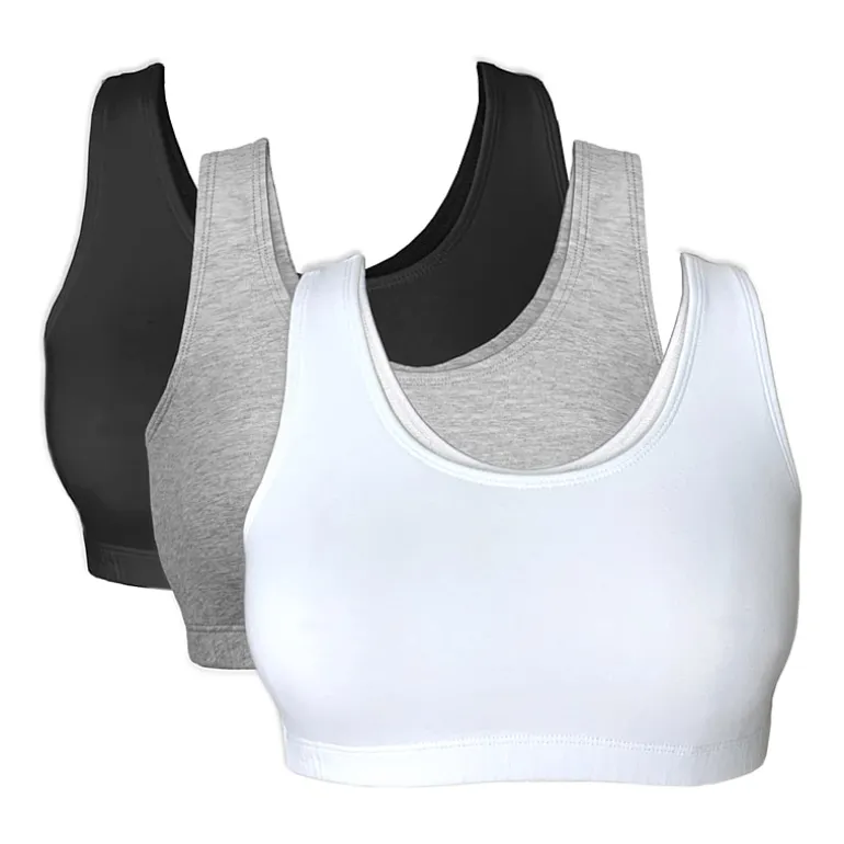 Bestform Tank Style Cotton Comfort Bra 3pk - 5009012PP