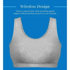 Bestform Tank Style Cotton Comfort Bra 3pk - 5009012PP