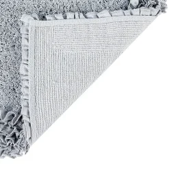 Better Trends Shaggy Border Mat Bath Contour Rug