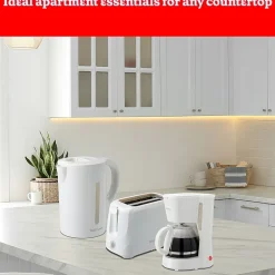 Betty Crocker White Drip Coffee Maker
