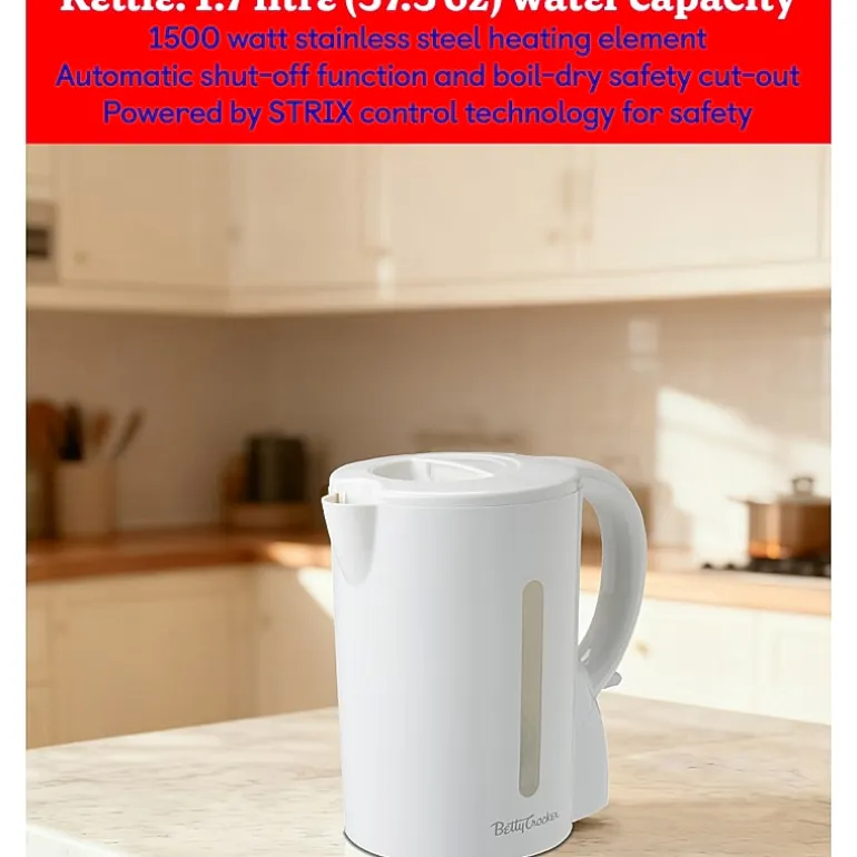 Betty Crocker White Drip Coffee Maker