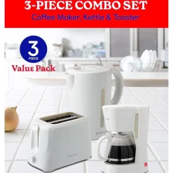 Betty Crocker White Drip Coffee Maker
