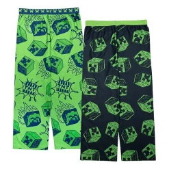 Big Kid Boys Minecraft 2-pc. Pajama Set