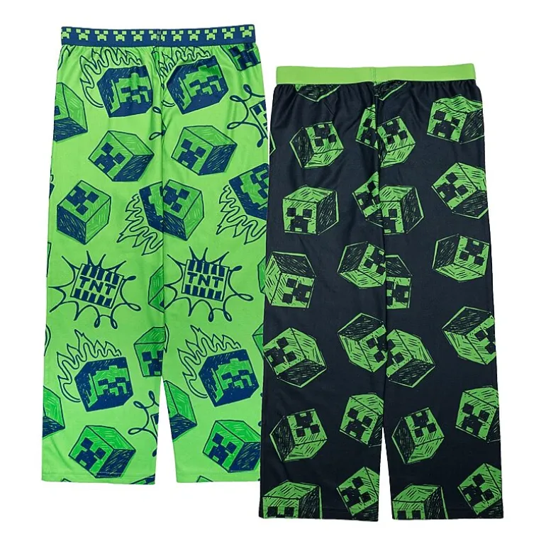 Big Kid Boys Minecraft 2-pc. Pajama Set