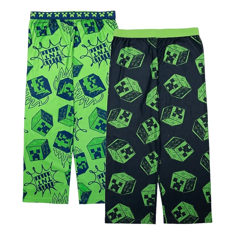 Big Kid Boys Minecraft 2-pc. Pajama Set