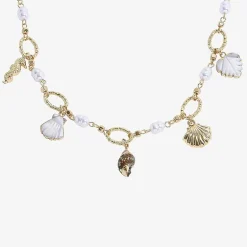 Bijoux Bar Delicates Womens 17 Inch Collar Necklace