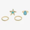 Bijoux Bar Delicates Womens Ring Set